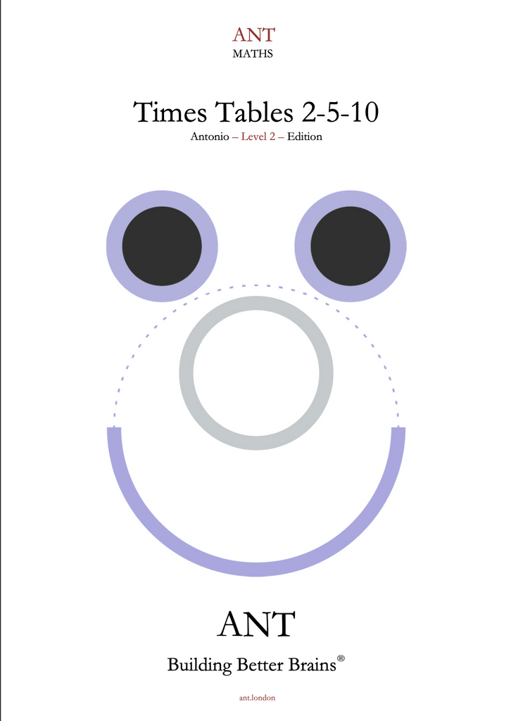 Antonio Edition Level 2: Times Tables 2-5-10